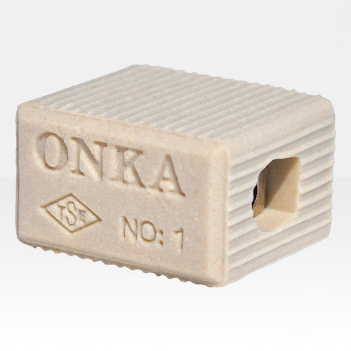 ONKA 4-6mm2 1POLE Steatitový / keramický / porcelánový konektor - PORCELÁNOVÝ TERMINÁLOVÝ BLOK, 1070010