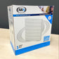 Alize ARS - bÍlý nástěnný axiální koupelnový / WC ventilátor bílý s mřížkou tichý 120mm, 180 m3/h, 348563
