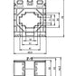 ONKA current transformer - current transformer 400/5A, 40MM, CLASS 0.5S, 2.5VA (TK404005303 / 80011766)