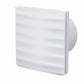 Alize ARS - white wall-mounted axial bathroom / toilet fan white with grille silent 150mm, 280 m3/h, 348564
