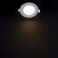 2 ks - kulatý LED panel 3W / 270Lm bílá kruhový vestavný (napájecí zdroj součástí sestavy) 4000K YL10-0307
