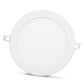 2 ks SLIM LED panel studená bílá /6500K 15W / 1350Lm kruhový vestavný kulatý (napájecí zdroj součástí sestavy) 6500K YL10-1500