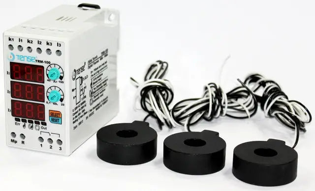 Digitálne nadprúdové relé s LED displejom 3×3 číslice TRM-50