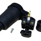 Hermetic black rubber socket IP54 with flap 2P+Z 16A 250V SCHUKO RDP-F Bylion