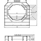 ONKA Transformátor prúdu - TRANSFORMÁTOR PRÚDU 4000/5A, 100MM, CLASS 0.5S, 30VA (TK10040005312 / 80011777)