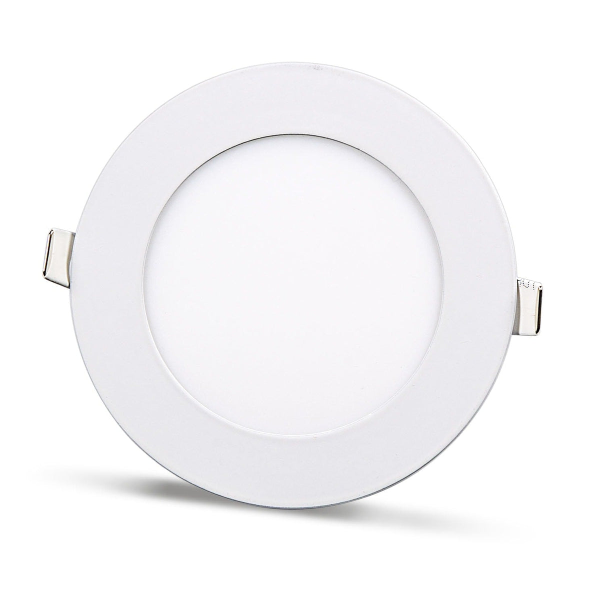 2 ks - kulatý LED panel 6W / 540Lm bílá kruhový vestavný (napájecí zdroj součástí sestavy) 4000K YL10-0607